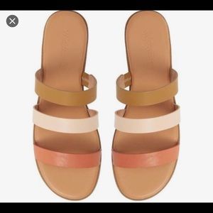 Madewell Shoes Madewell Ilana Color Block Sandals